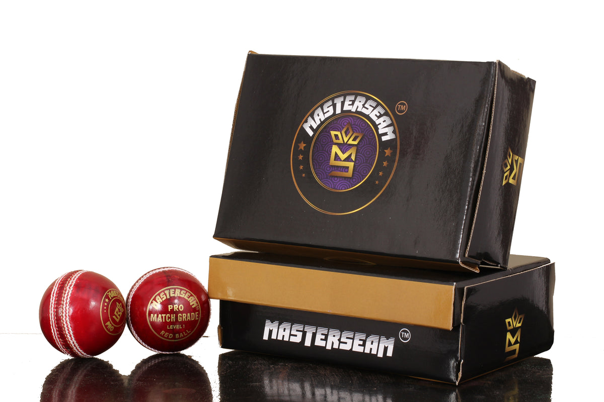 MasterSeam™ Match Grade Level 1 – Red Leather Cricket Ball - Box of 6