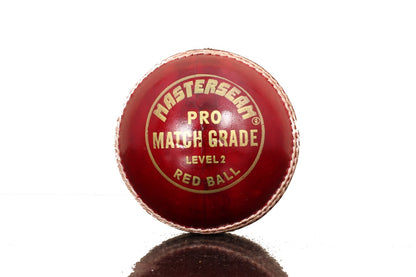 MasterSeam™ Match Grade Level 2 – Red Leather Cricket Ball - Box of 6