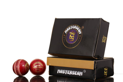 MasterSeam™ Match Grade Level 2 – Red Leather Cricket Ball - Box of 6
